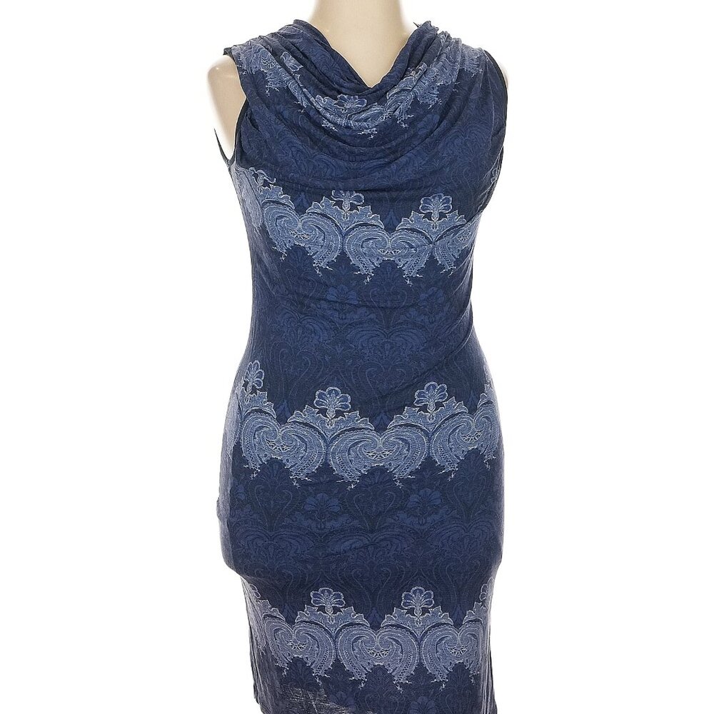 Desigual Black and White Patterned Mini Dress